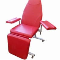 Изображение Донорское кресло к-02дн для забора крови в процедурный кабинет ИНВИТРО с широкими подлокотниками