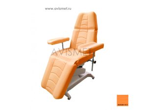 Изображение Процедурное кресло ДО-01 для забора крови с электроприводом Ондеви-1, цвет оранжевый № 1017