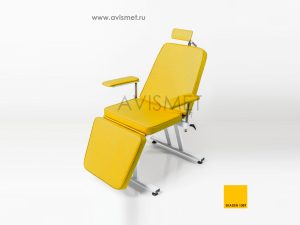 Изображение Кресло К-02-ЭЭГ для Электроэнцефалограммы медицинское цвет желтый № 1089