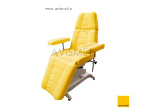 Изображение Кресло ДО-04 донорское –  4 электропривода цвет желтый № 1089 для процедурного кабинета