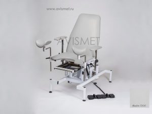 Изображение Гинекологическое кресло КСГ 02э Смотровое Мединжиниринг с 2 (двумя) электроприводами цвет серый № 7000