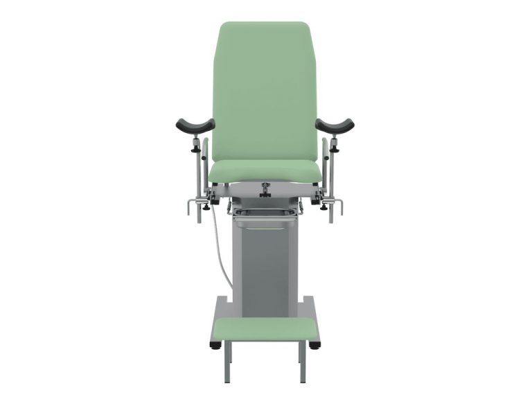 Изображение Кресло гинекологическое КГ-06.П1, цвет — салатовый, корпус — серый