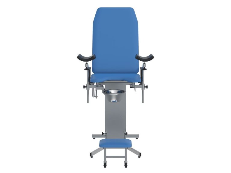 Изображение Кресло гинекологическое-урологическое КГУ-05.02, цвет — синий, корпус — серый