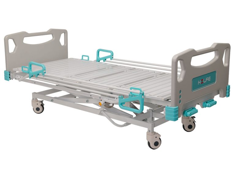 Изображение Медицинская кровать КМ-11 на гидроприводе с регулировкой высоты четырехсекционная