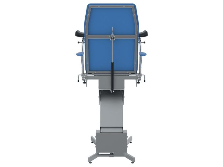 Изображение Кресло гинекологическое КГУ-01.1 VLANA универсальное, цвет — синий, корпус — серый