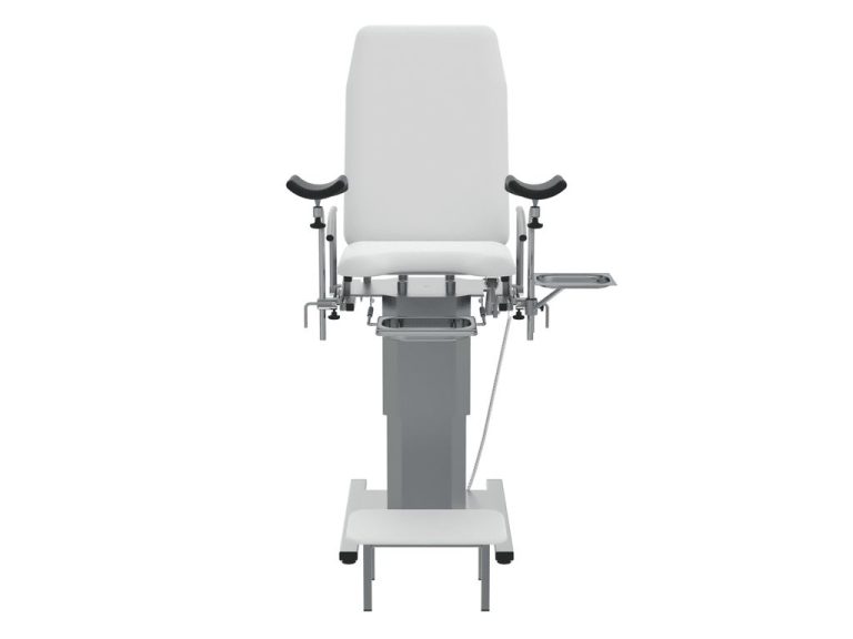 Изображение Кресло гинекологическое КГ-06.П3, цвет — светло-серый, корпус — серый
