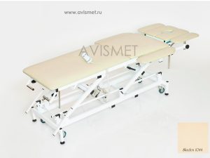 Изображение Массажный стол с электроприводом КСМ-04э стационарный медицинский цвет бежевый № 1044