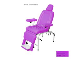 Изображение Кресла Лор кресло пациента МК-041лр-ПЛ-2 цвет фиолетовый № 5161
