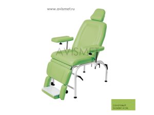 Изображение Кресла Лор кресло пациента МК-041лр-ПЛ-2 цвет салатовый № 6156