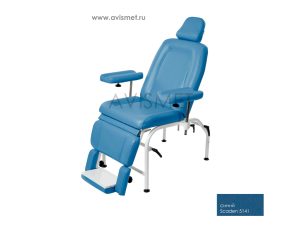 Изображение Кресла Лор кресло пациента МК-041лр-ПЛ-2 цвет синий № 5141