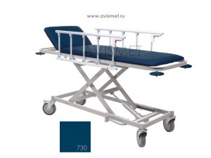 Изображение Тележка МД ТБЛ-01 для перевозки больных с гидроприводом - цвет оранжевый № 735