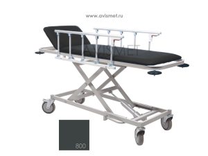 Изображение Тележка МД ТБЛ-01 для перевозки больных с гидроприводом - цвет бирюзовый № 739