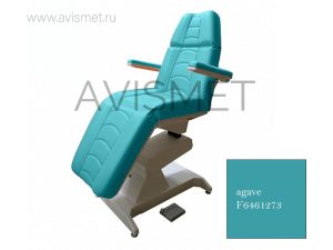 Изображение Косметологическое кресло Ондеви-1 с откидными подлокотниками, цвет - smaragd