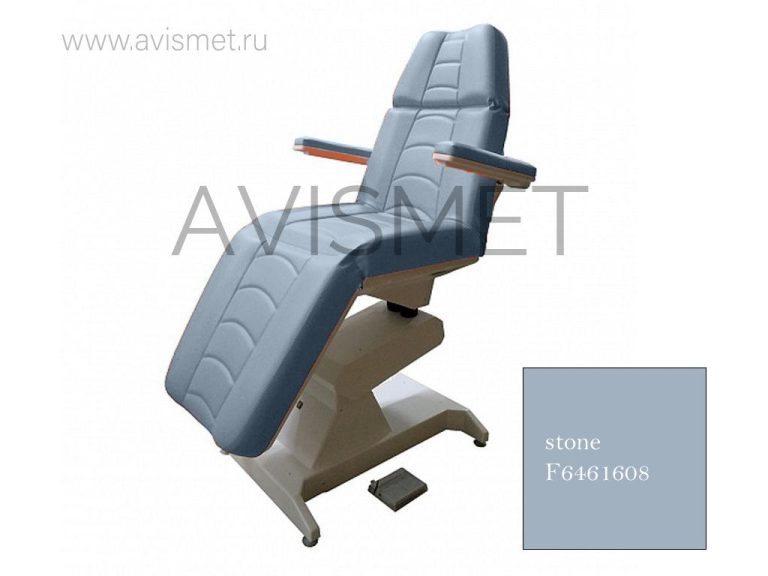 Изображение Косметологическое кресло Ондеви-1 с откидными подлокотниками, цвет - stone
