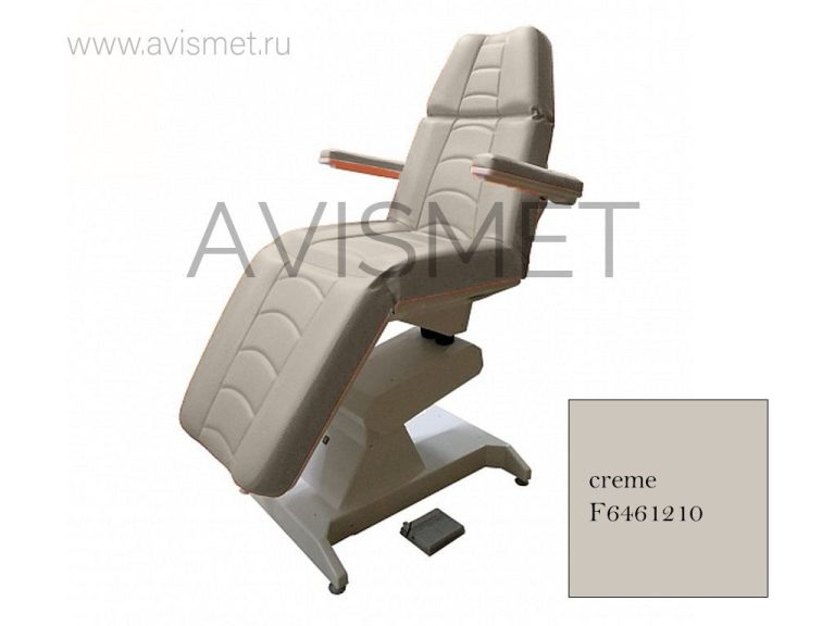 Изображение Косметологическое кресло Ондеви-2 с откидными подлокотниками, цвет - creme
