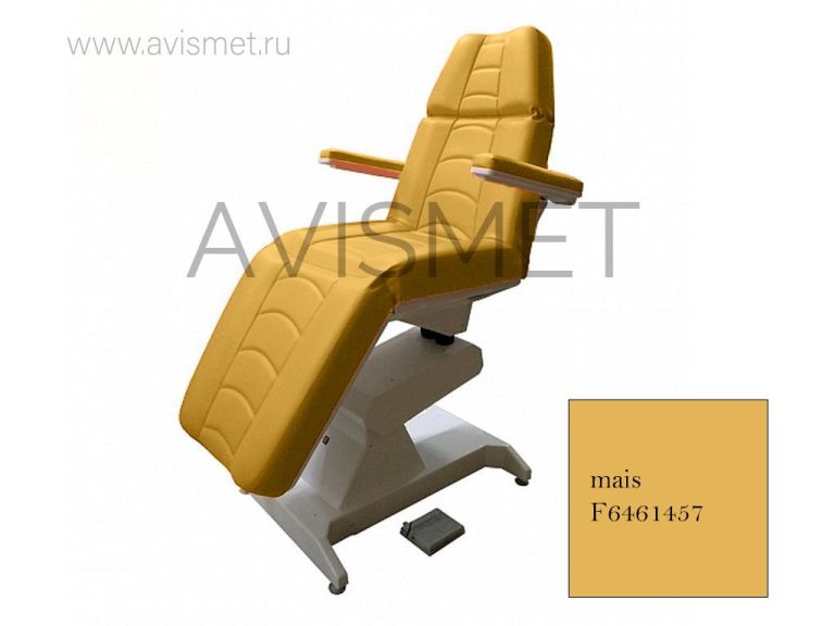 Изображение Косметологическое кресло Ондеви-2 с откидными подлокотниками, цвет - mais