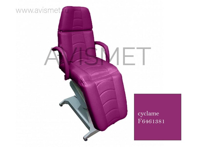 Изображение Косметологическое кресло Ондеви-1 подлокотники дугообразные , цвет - cyclame