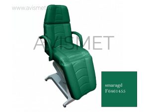 Изображение Косметологическое кресло Ондеви-1 подлокотники дугообразные , цвет - smaragd