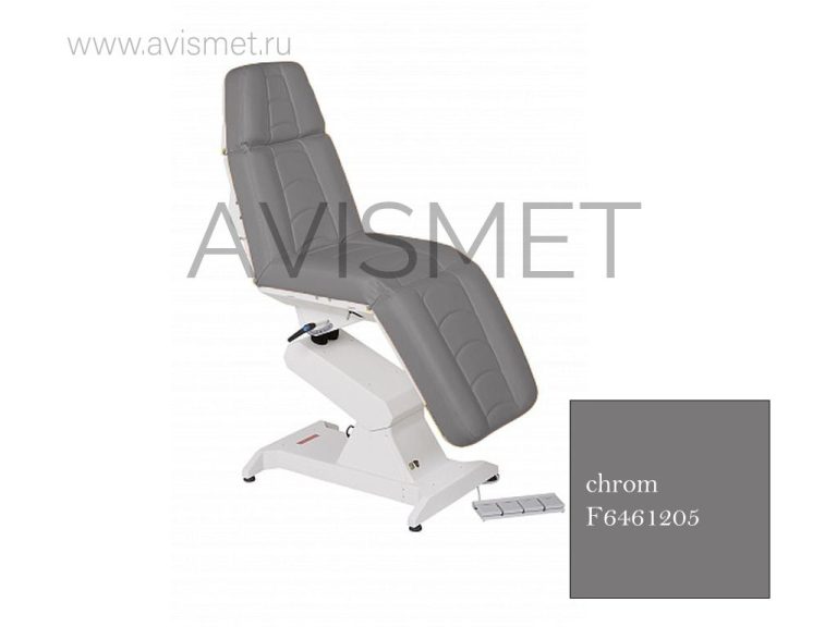 Изображение Косметологическое кресло Ондеви-4 с проводным пультом управления, цвет - chrom