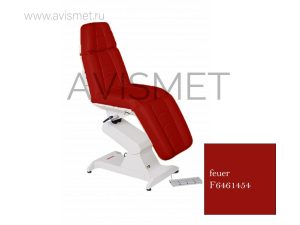 Изображение Косметологическое кресло Ондеви-4 с проводным пультом управления, цвет - orange