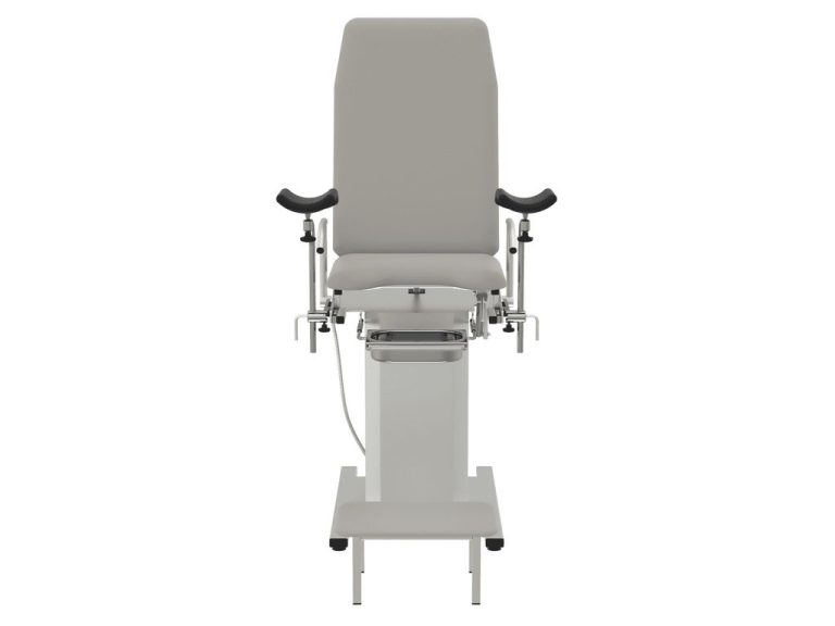 Изображение Кресло гинекологическое КГ-06.П2, цвет — серый, корпус — белый