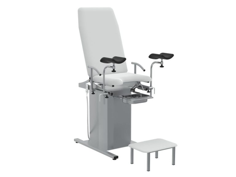 Изображение Кресло гинекологическое КГ-06.П2, цвет — светло-серый, корпус — серый