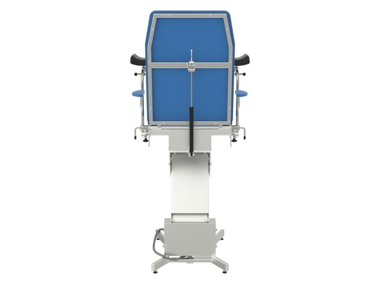 Изображение Кресло гинекологическое КГУ VLANA-1 универсальное c подогревом, цвет — синий, корпус — белый