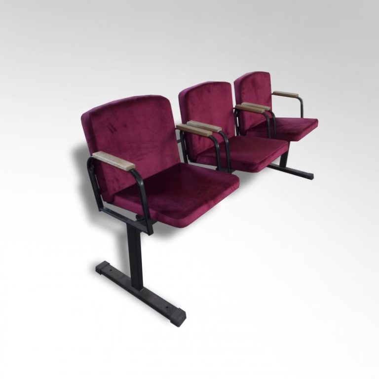 Изображение Кресло 3-х секционное с откидным сиденьем