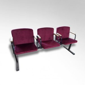 Изображение Кресло 3-х секционное с откидным сиденьем