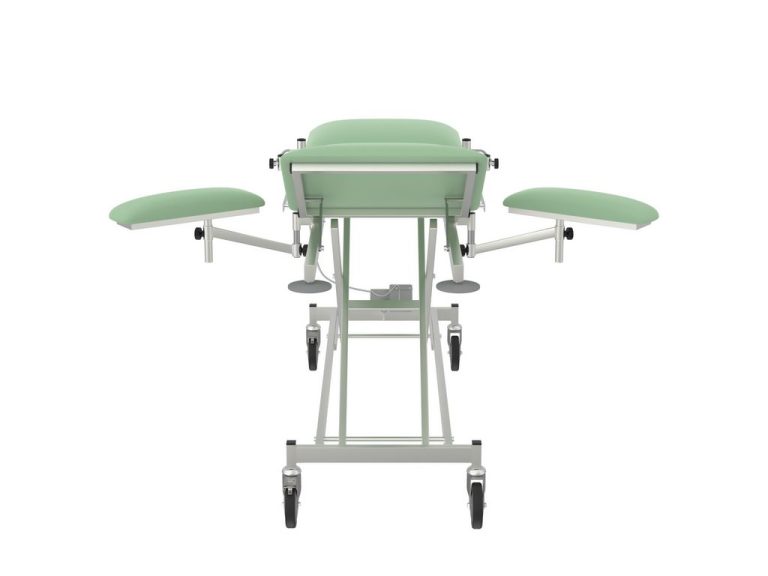 Изображение Перевязочный стол СППЭ VLANA, цвет — салатовый, корпус — белый