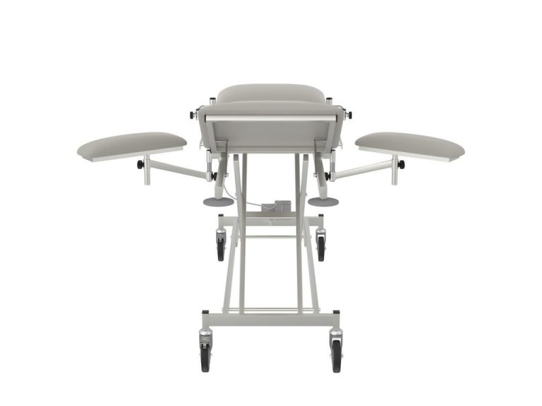 Изображение Перевязочный стол СППЭ VLANA, цвет — серый, корпус — белый