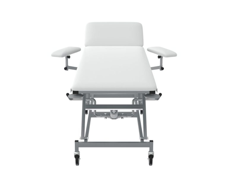 Изображение Перевязочный стол СМП 1.2 VLANA с гидроприводом, цвет — светло-серый, корпус — серый