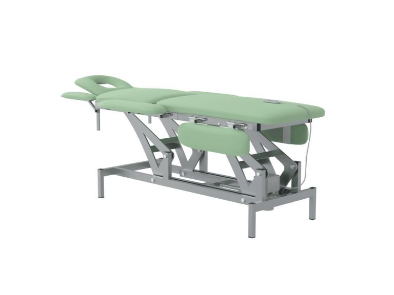 Изображение Массажный стол СМП VLANA 2.9, цвет — салатовый, корпус — серый