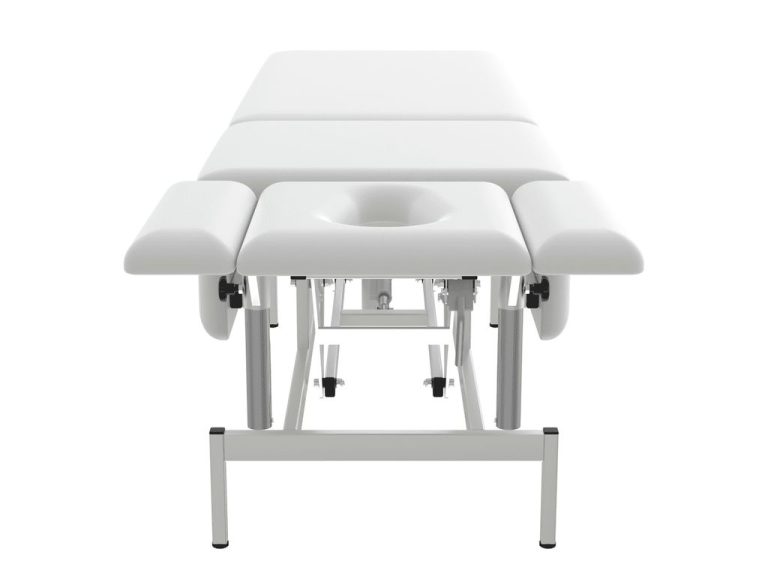 Изображение Массажный стол СМП VLANA 2.7, цвет — светло-серый, корпус — белый
