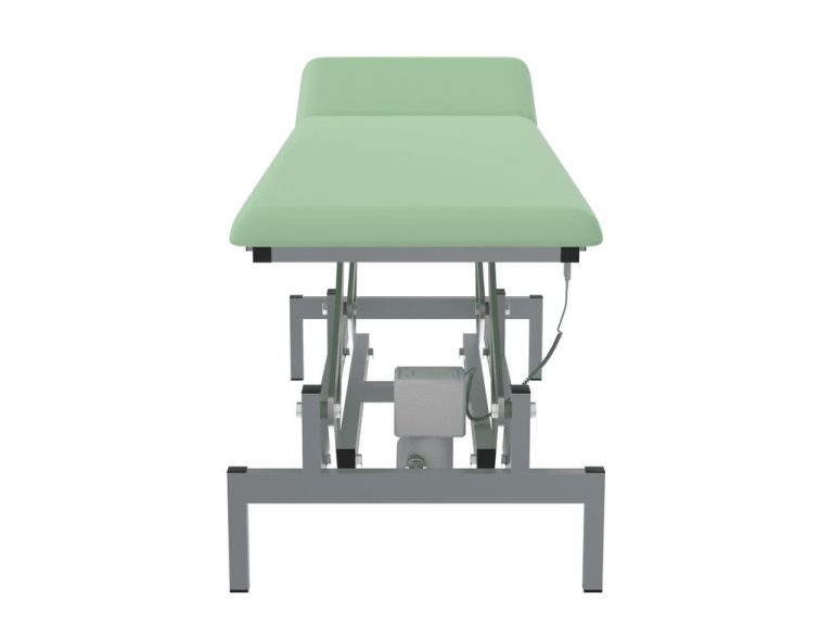 Изображение Массажный стол СМП VLANA 1.3, цвет — салатовый, корпус — серый