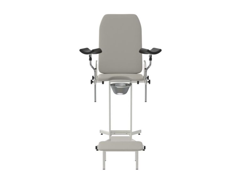 Изображение Кресло гинекологическое-урологическое КГУ-05.00, цвет — серый, корпус — белый