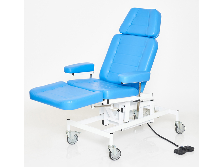 Терапевтическое кресло для процедур с электроприводом высоты вариант №1