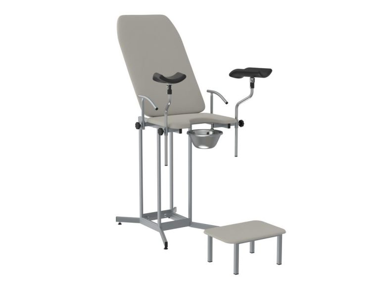 Изображение Кресло гинекологическое-урологическое КГУ-05.00, цвет — серый, корпус — серый