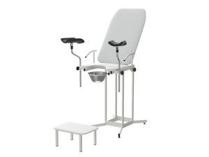 Изображение Кресло гинекологическое-урологическое КГУ-05.00, цвет — светло-серый, корпус — белый