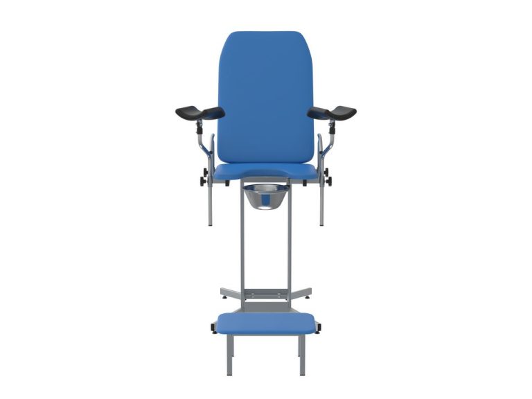 Изображение Кресло гинекологическое-урологическое КГУ-05.00, цвет — синий, корпус — серый