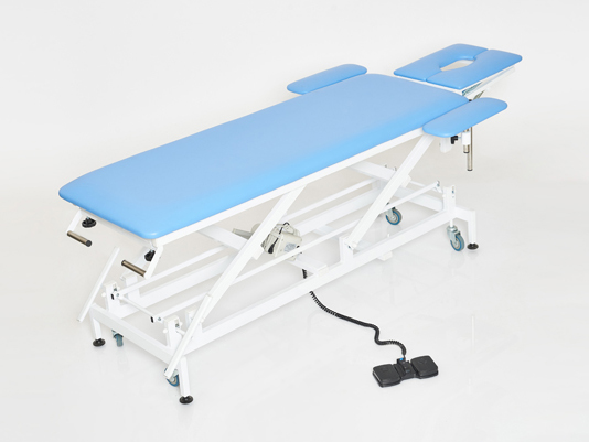 Массажный стол медицинский с электроприводом КСМ-041э стационарный