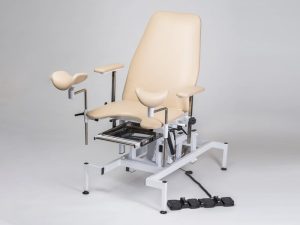 Изображение Гинекологическое кресло КСГ 02э Смотровое Мединжиниринг с 2 (двумя) электроприводами цвет бежевый