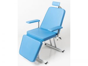 Изображение Кресло К-02-ЭЭГ для Электроэнцефалограммы медицинское цвет синий