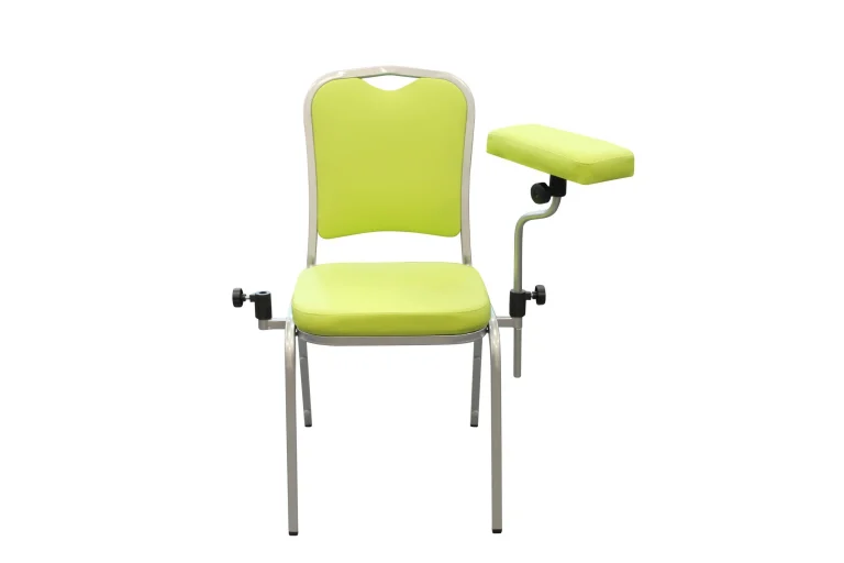 Изображение Донорский стул ДР 01 для забора крови - цвет светло-зеленый для процедурного кабинета типа Гематест  или Хеликс -Helix