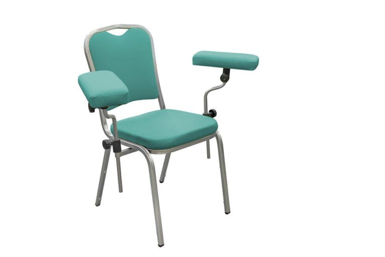 Изображение Донорский стул ДР 01 для забора крови - цвет зелёный