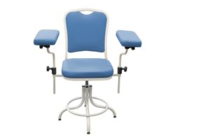 Донорское кресло ДР 02 в процедурный кабинет цвет синий типа
