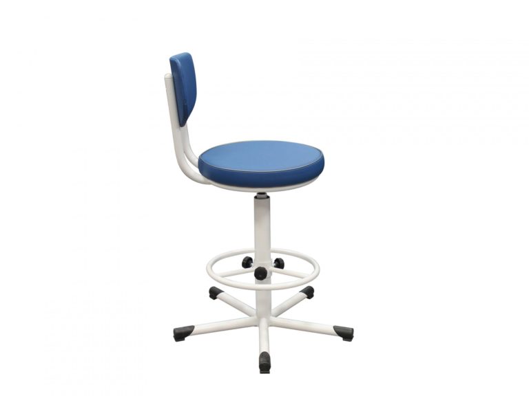 Изображение Кресло на винтовой опоре КР02(Т), цвет синий