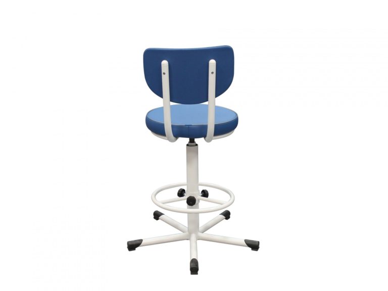 Изображение Кресло на винтовой опоре КР02(Т), цвет синий
