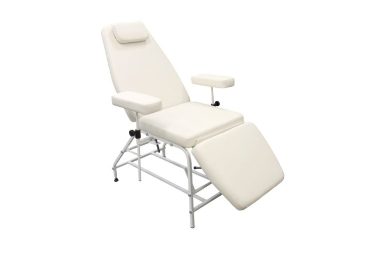 Изображение Косметологическое кресло с подлокотниками КР17(П), цвет белый