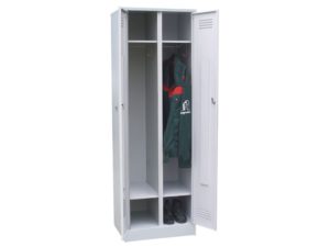 Шкаф для одежды 2-x створчатый с полкой под обувь 600х500х1860